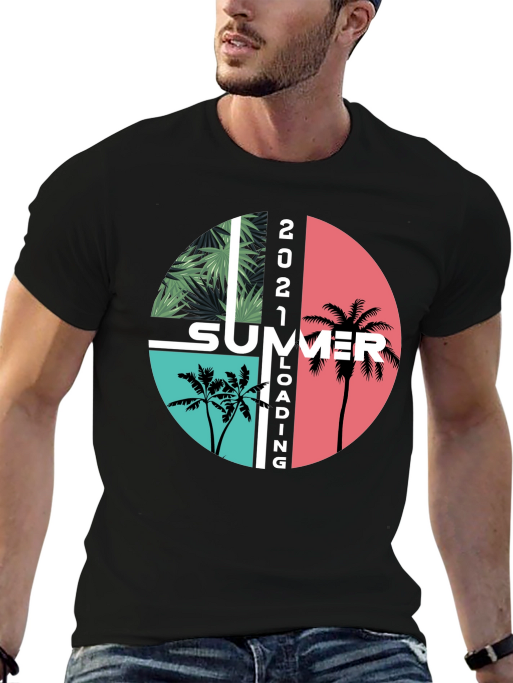 2021 Summer Loading Graphic T-Shirt