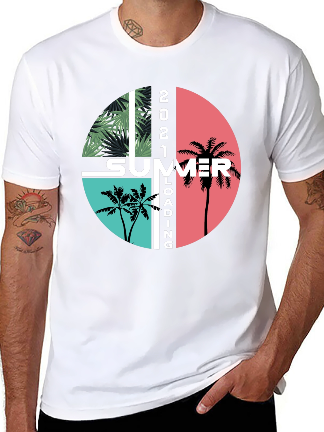 2021 Summer Loading Graphic T-Shirt