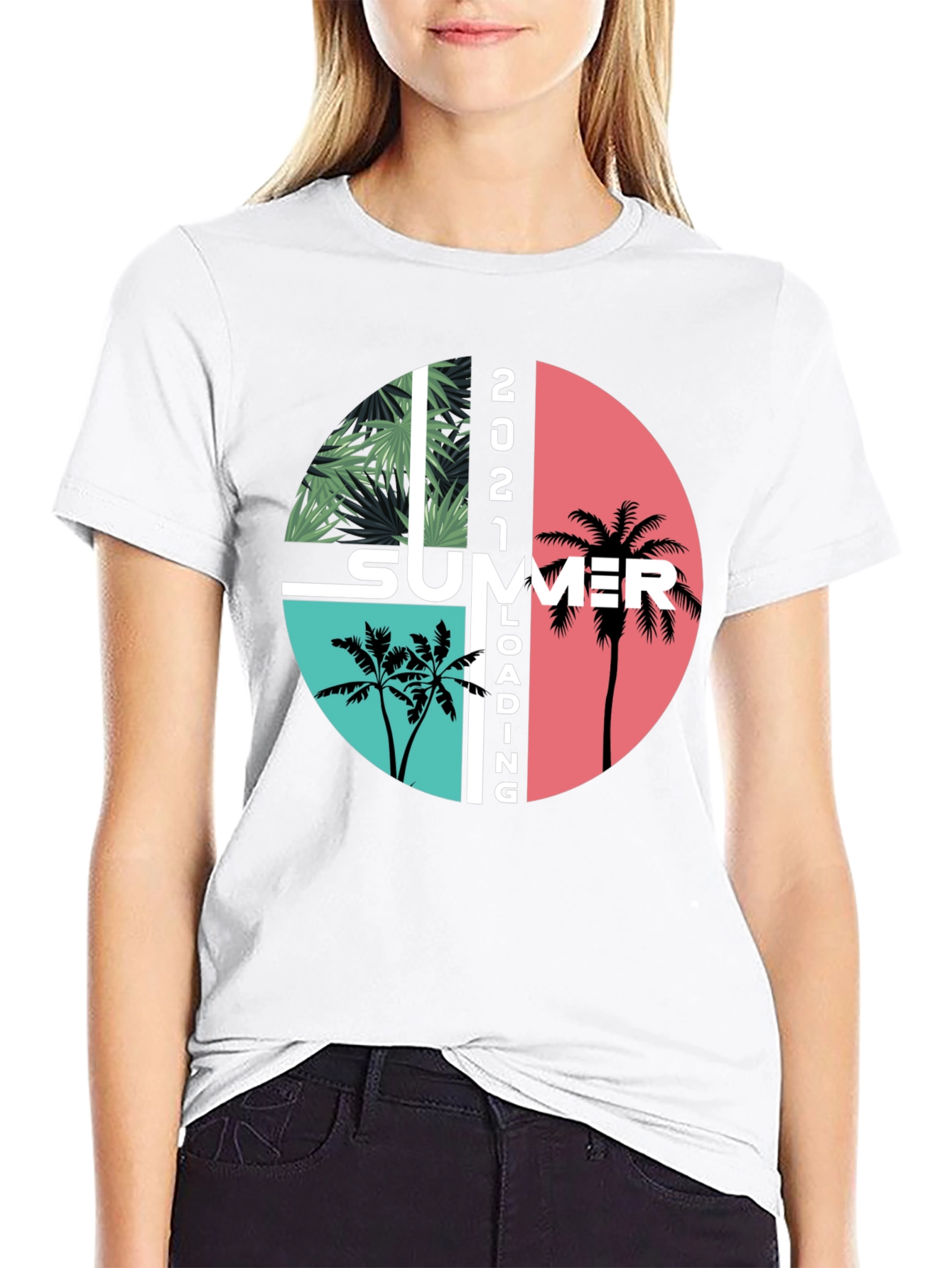 2021 Summer Loading Graphic T-Shirt