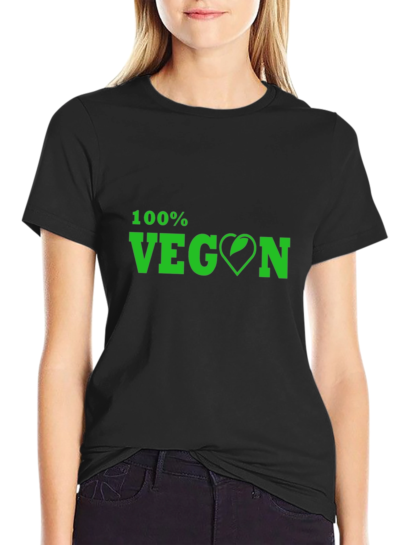 100% Vegan Graphic Tee - Plant-Based Lifestyle Shirt