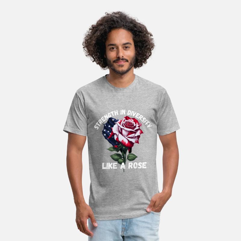 4th of july Patriotic rose