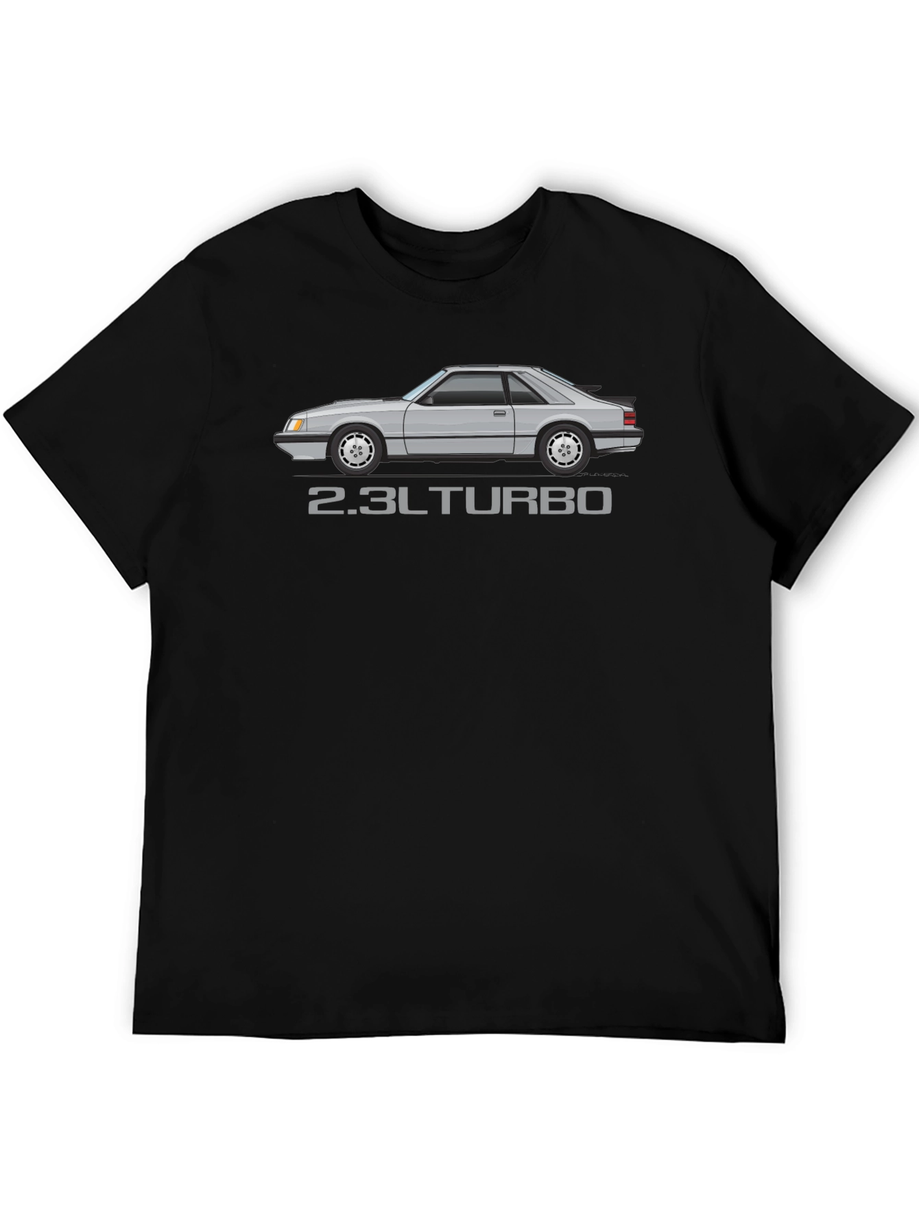 2.3L Turbo T-Shirt - Classic Car Graphic Tee