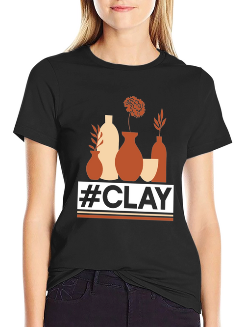 #Clay Graphic Tee - Pottery Lover T-Shirt