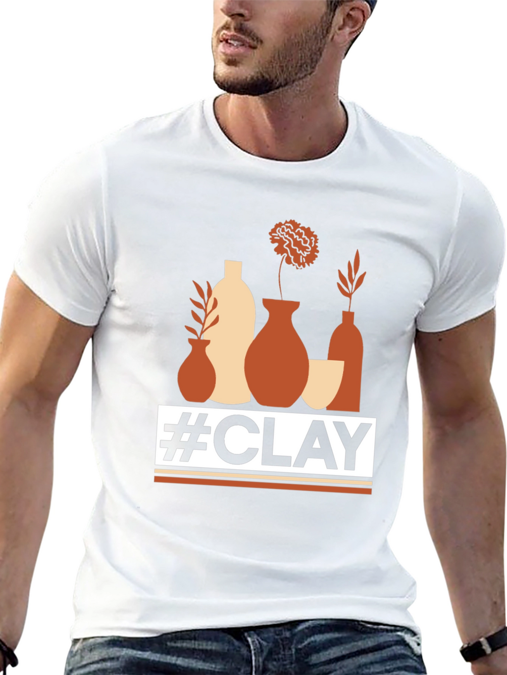 #Clay Graphic Tee - Pottery Lover T-Shirt