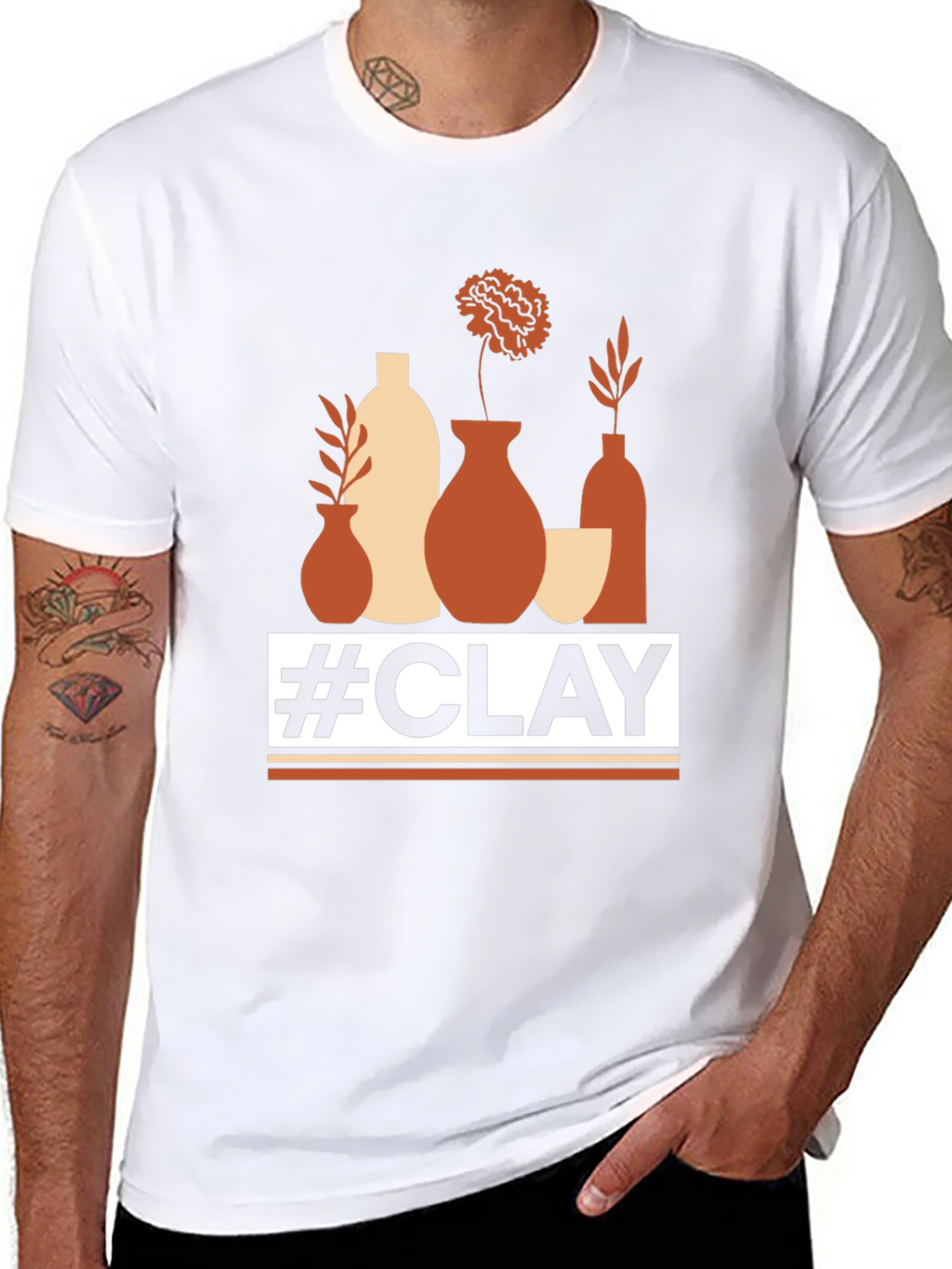 #Clay Graphic Tee - Pottery Lover T-Shirt