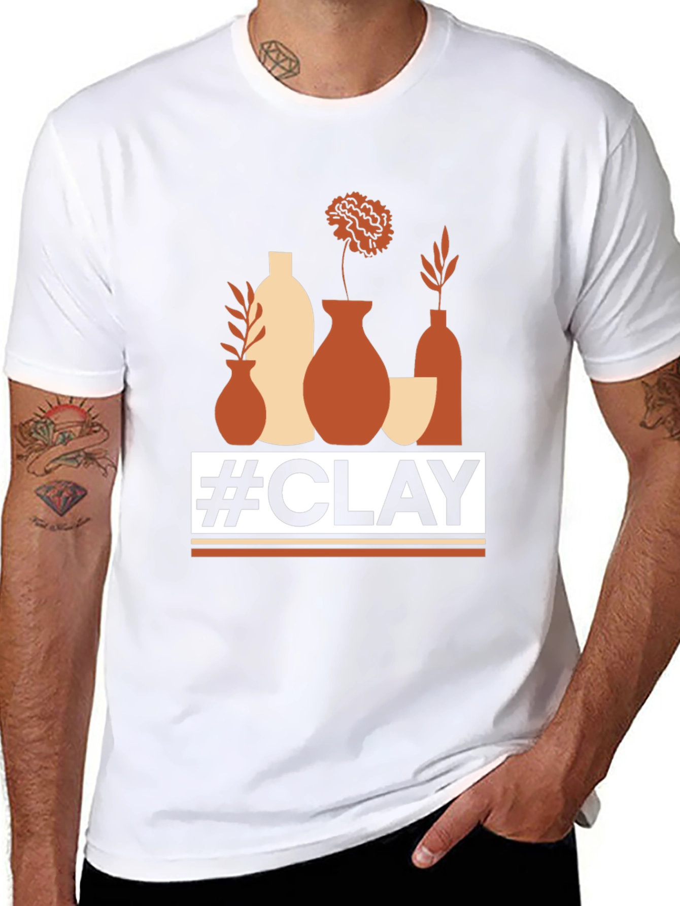 #Clay Graphic Tee - Pottery Lover T-Shirt
