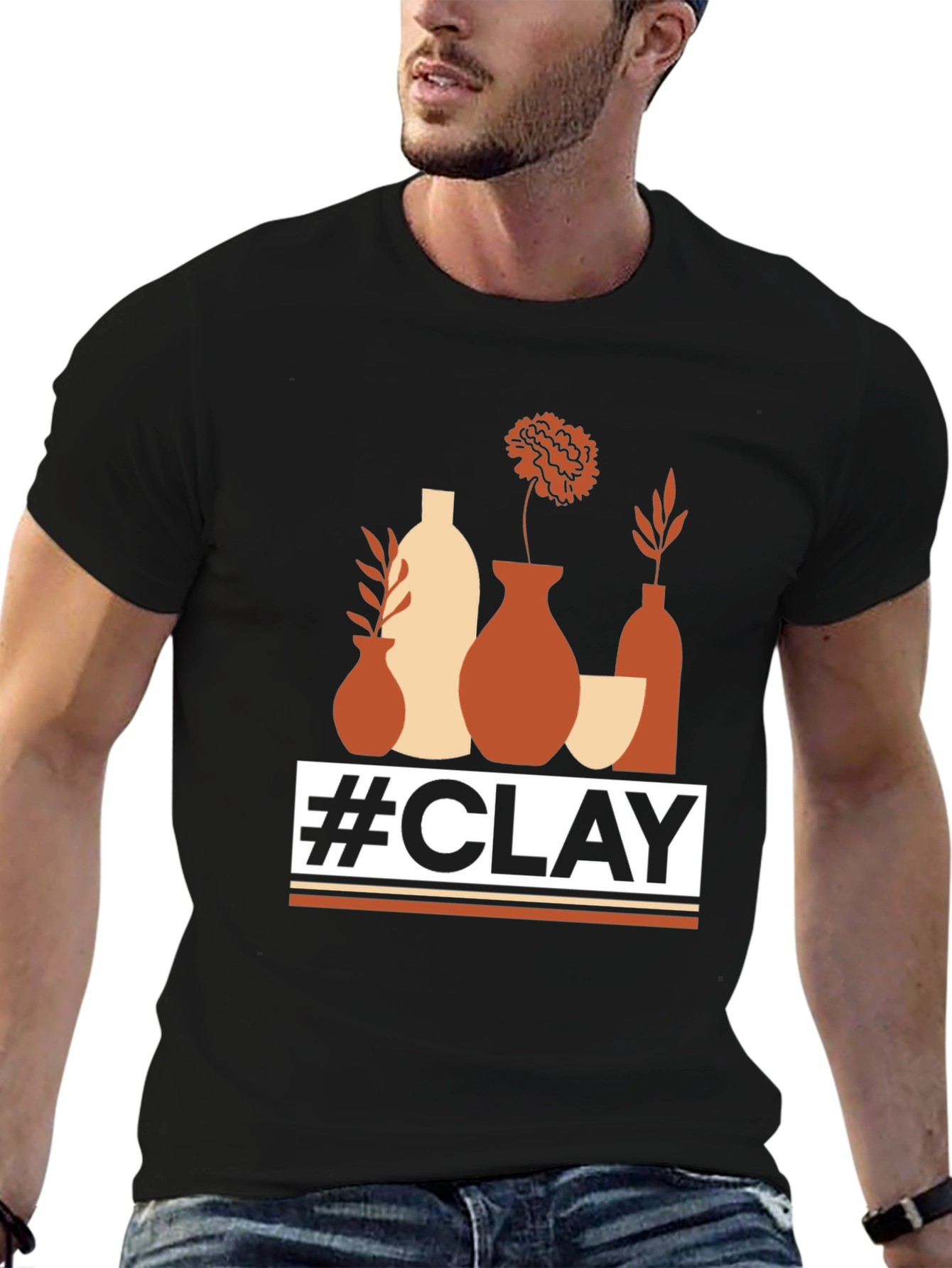 #Clay Graphic Tee - Pottery Lover T-Shirt