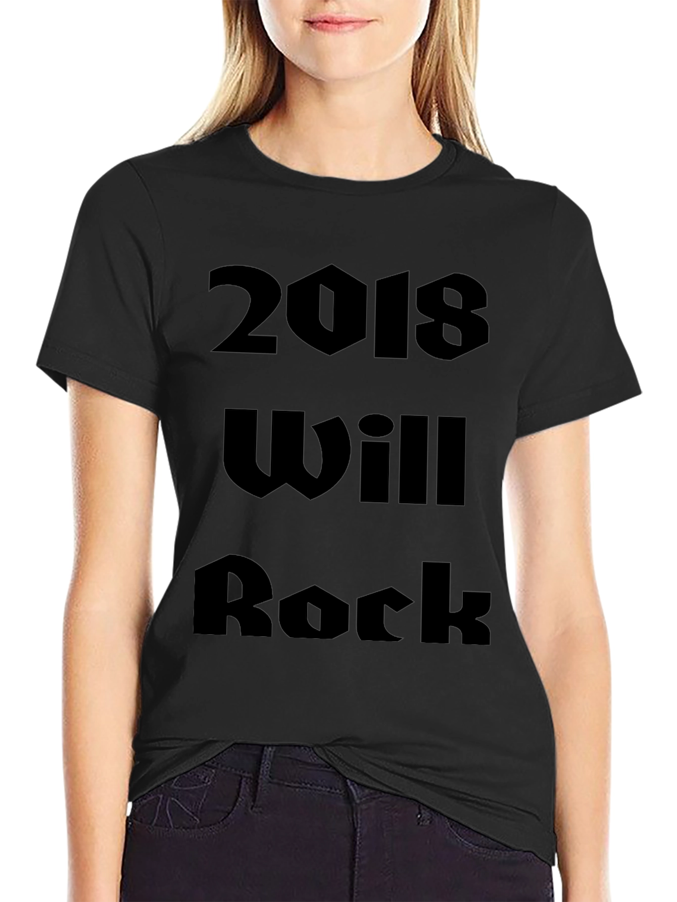 2018 Will Rock Graphic T-Shirt - Black