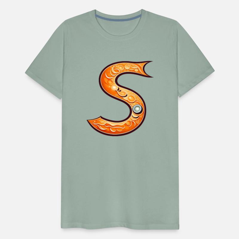 a silhuete of a salmon in the format of a letter S