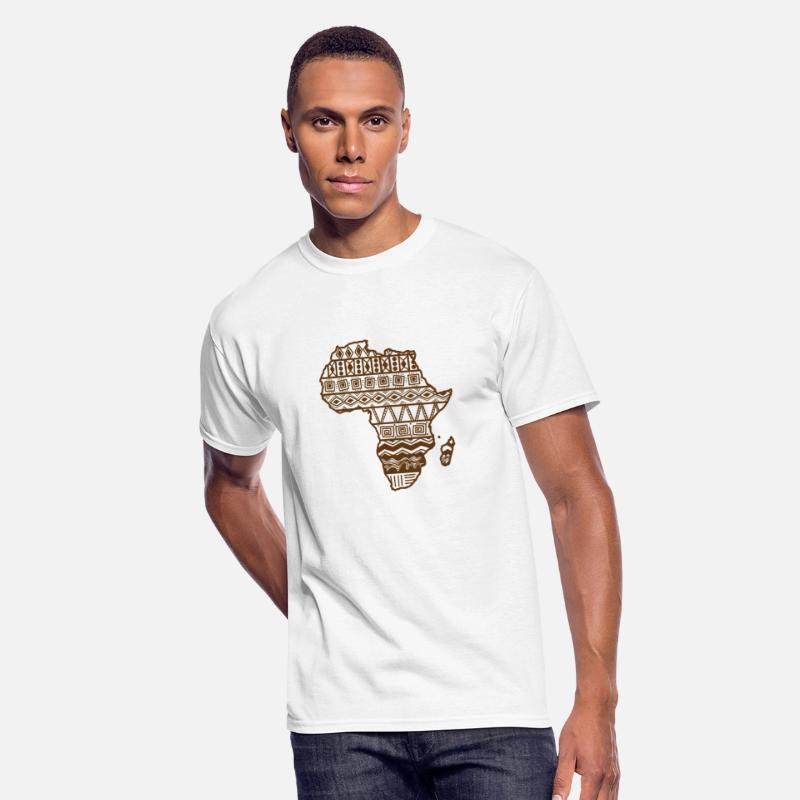 Africa Outline Map Pattern Continent Map