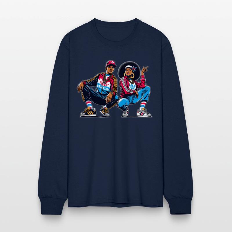 AI 1980s B-Boy & FlyGirl GTA Style