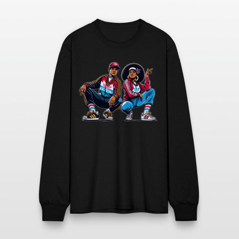 AI 1980s B-Boy & FlyGirl GTA Style