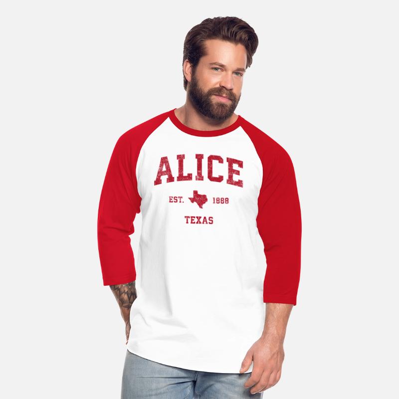 Alice Texas Tx Sports Red Print
