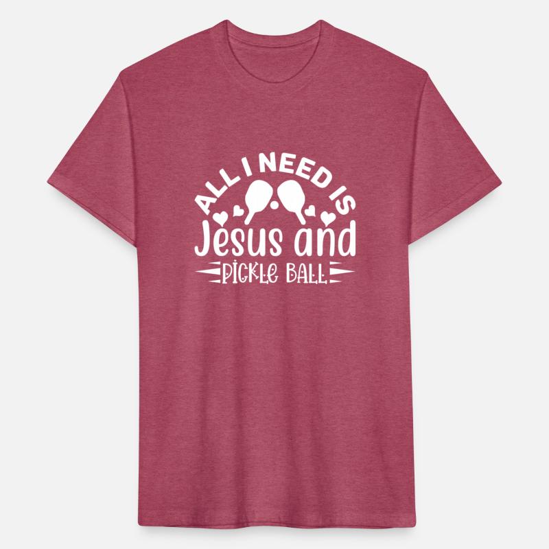 All I Need Is Jesus And Pickle Ball T-Shirt