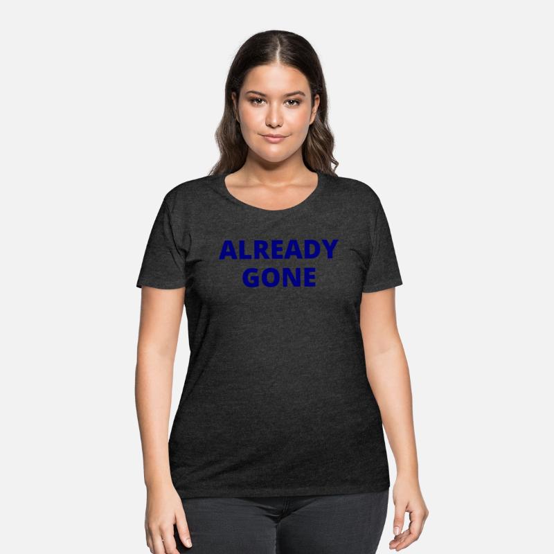 Already Gone (navy blue letters version)