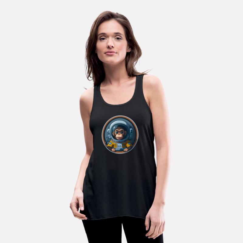 An Astronaut monkey circular design