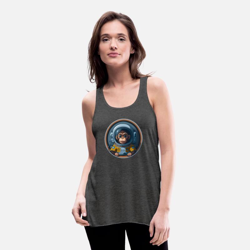 An Astronaut monkey circular design