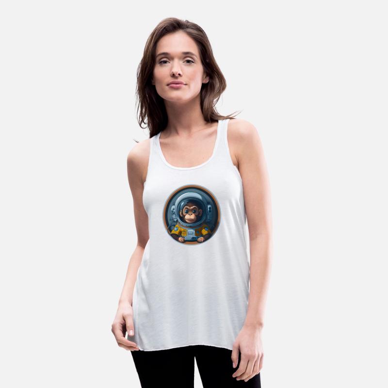An Astronaut monkey circular design