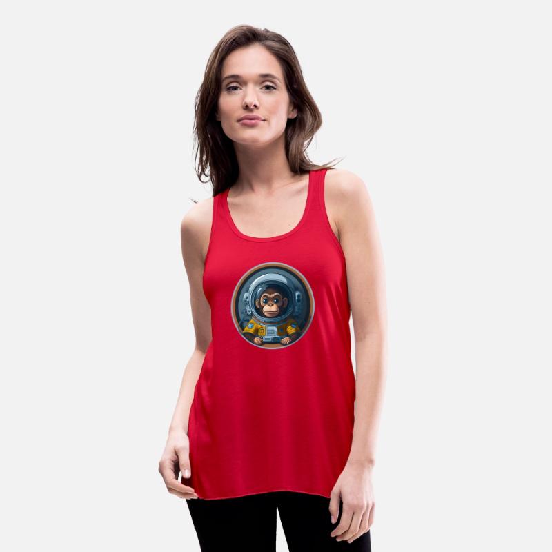 An Astronaut monkey circular design
