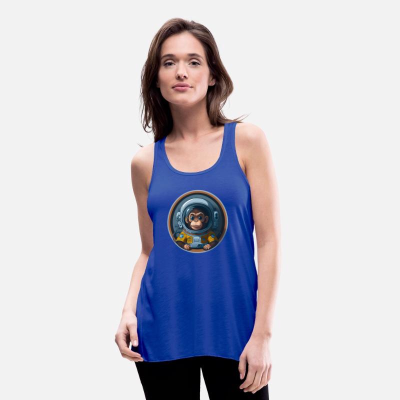 An Astronaut monkey circular design