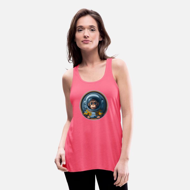An Astronaut monkey circular design