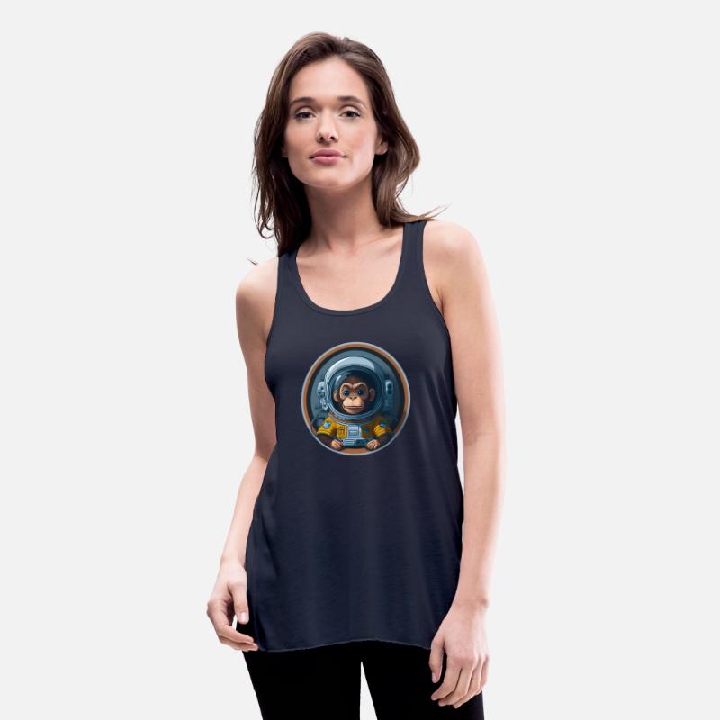 An Astronaut monkey circular design