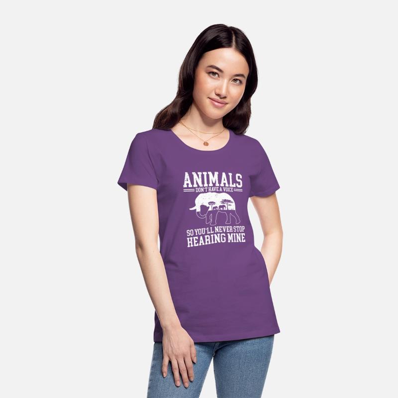 Animals Don'T Have A Voice So You Will Never Stop