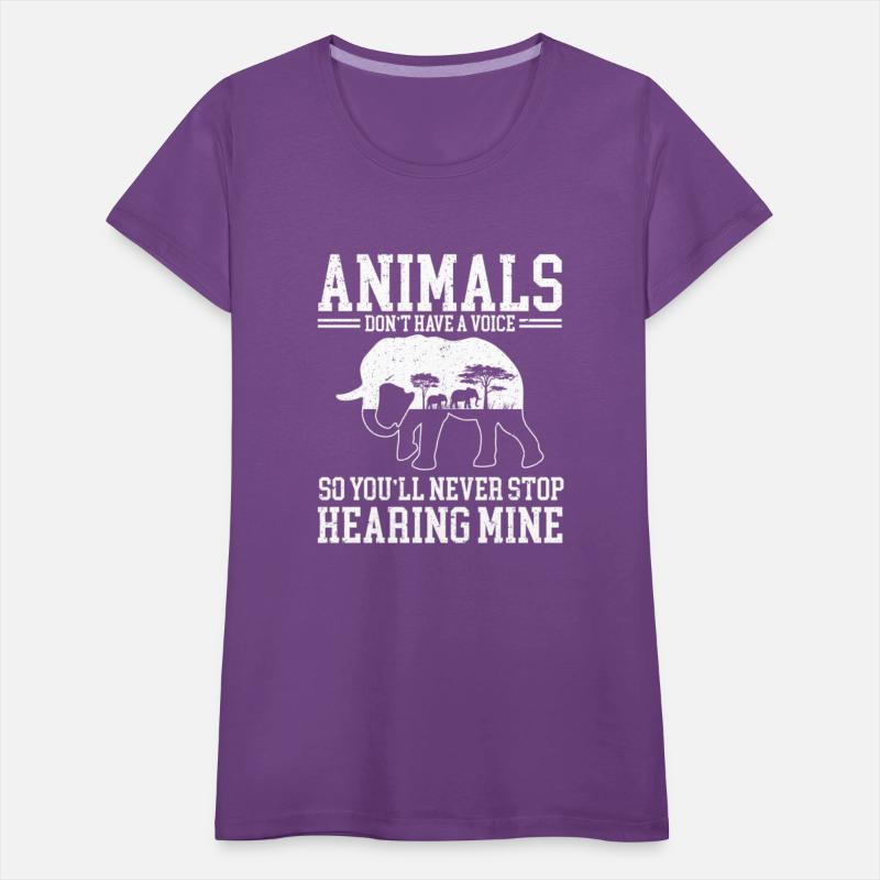 Animals Don'T Have A Voice So You Will Never Stop