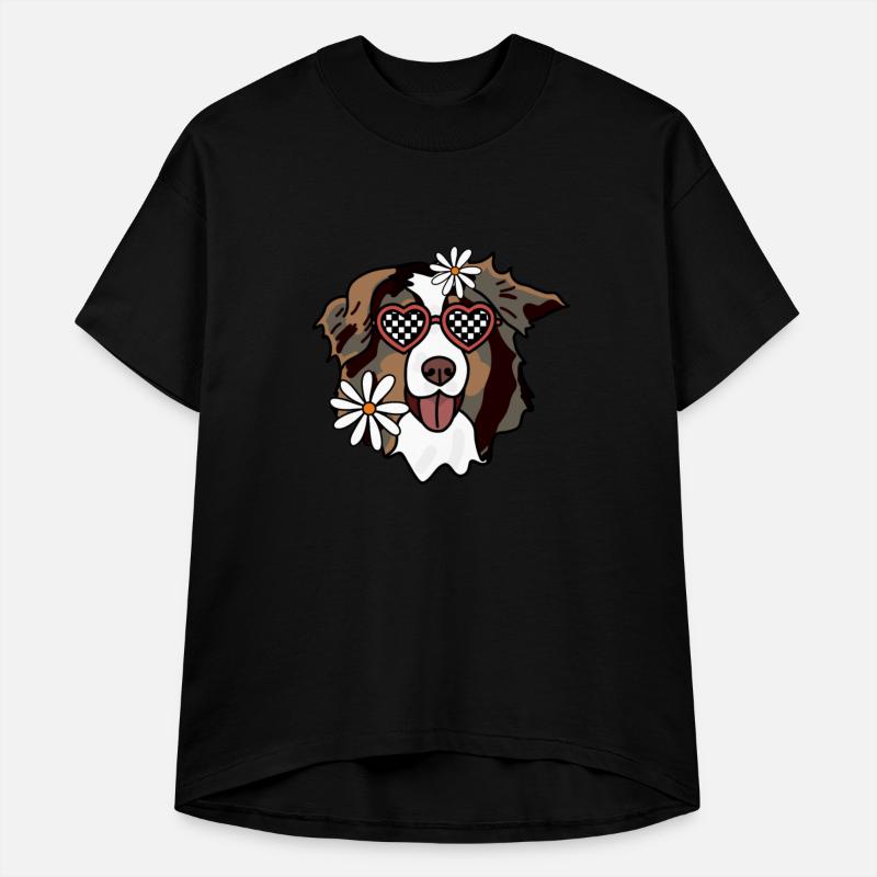 Australian Shepherd Retro Dog - Aussie