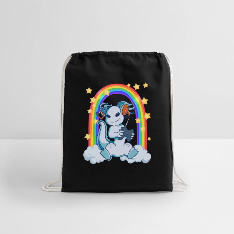 Axolotl plays video games online on the Internet