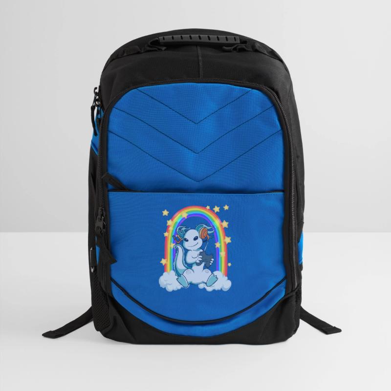 Axolotl plays video games online on the Internet