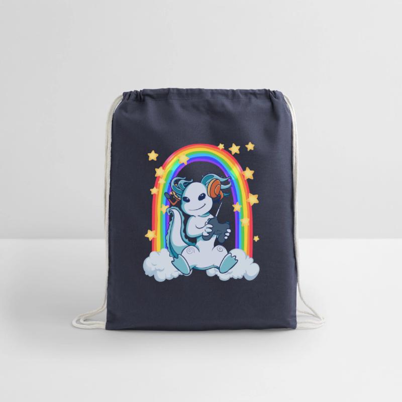 Axolotl plays video games online on the Internet