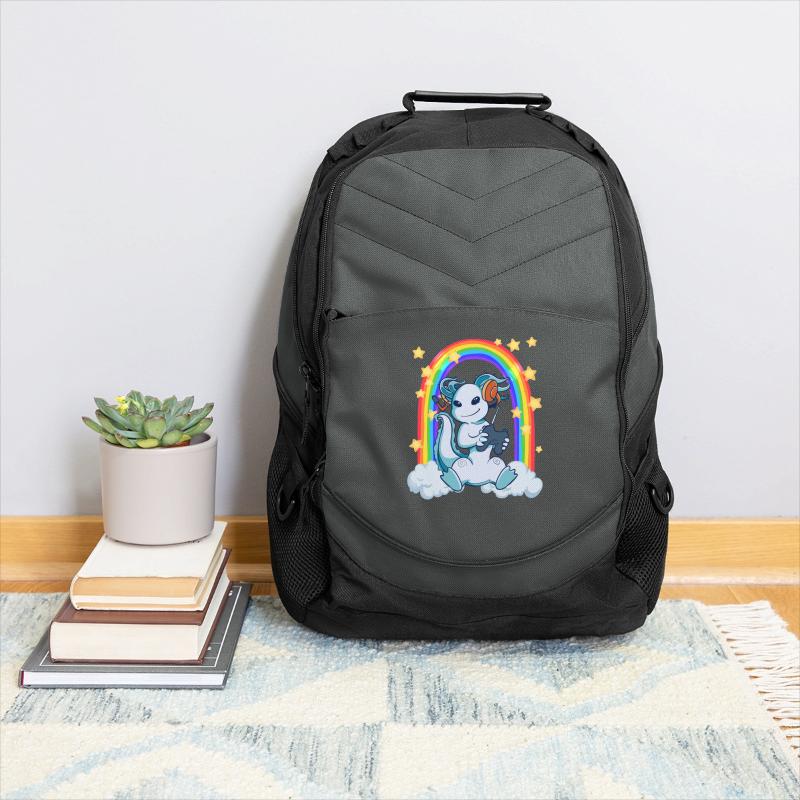 Axolotl plays video games online on the Internet