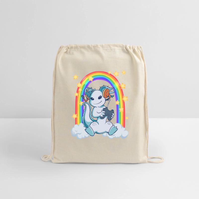 Axolotl plays video games online on the Internet