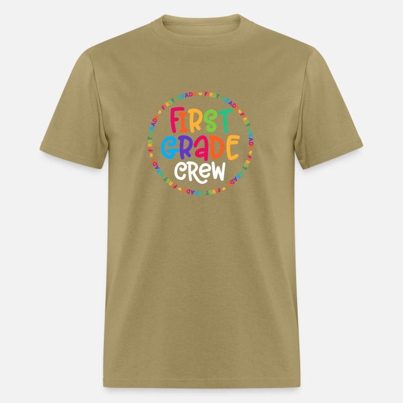 Back To School First Grade Crew Tshirt 1st Grade