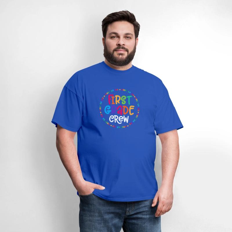Back To School First Grade Crew Tshirt 1st Grade