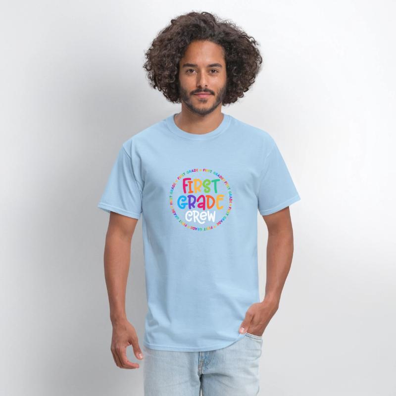 Back To School First Grade Crew Tshirt 1st Grade