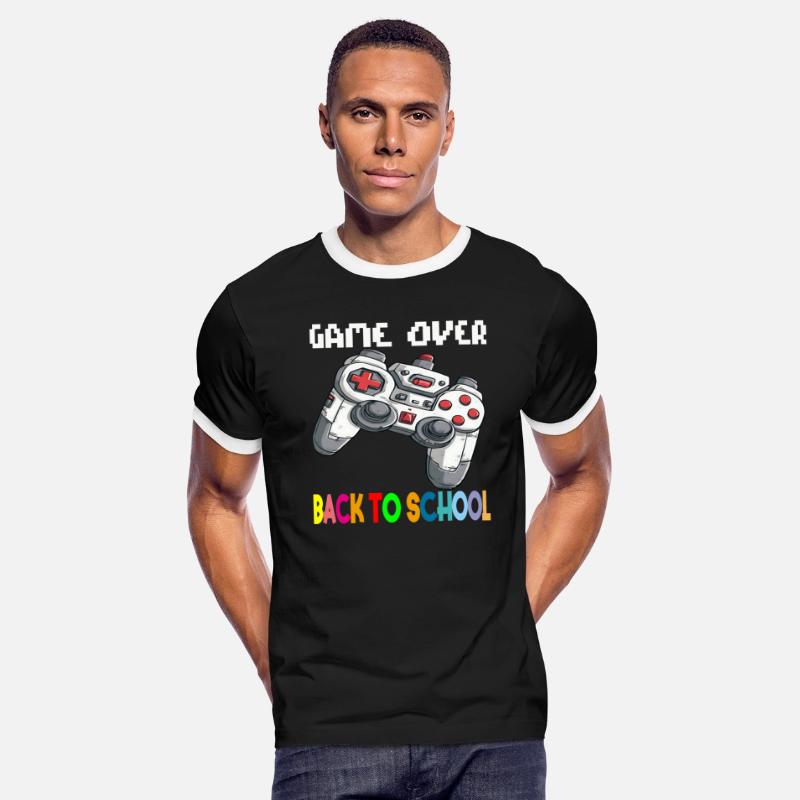 Back To School Game Over First Day Of School Funny