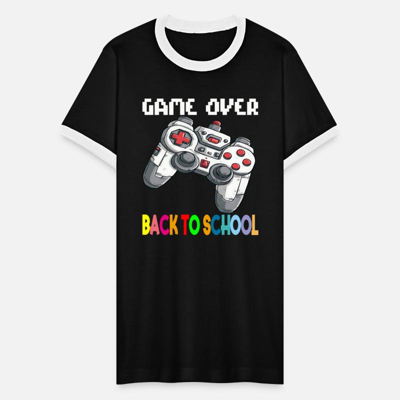 Back To School Game Over First Day Of School Funny