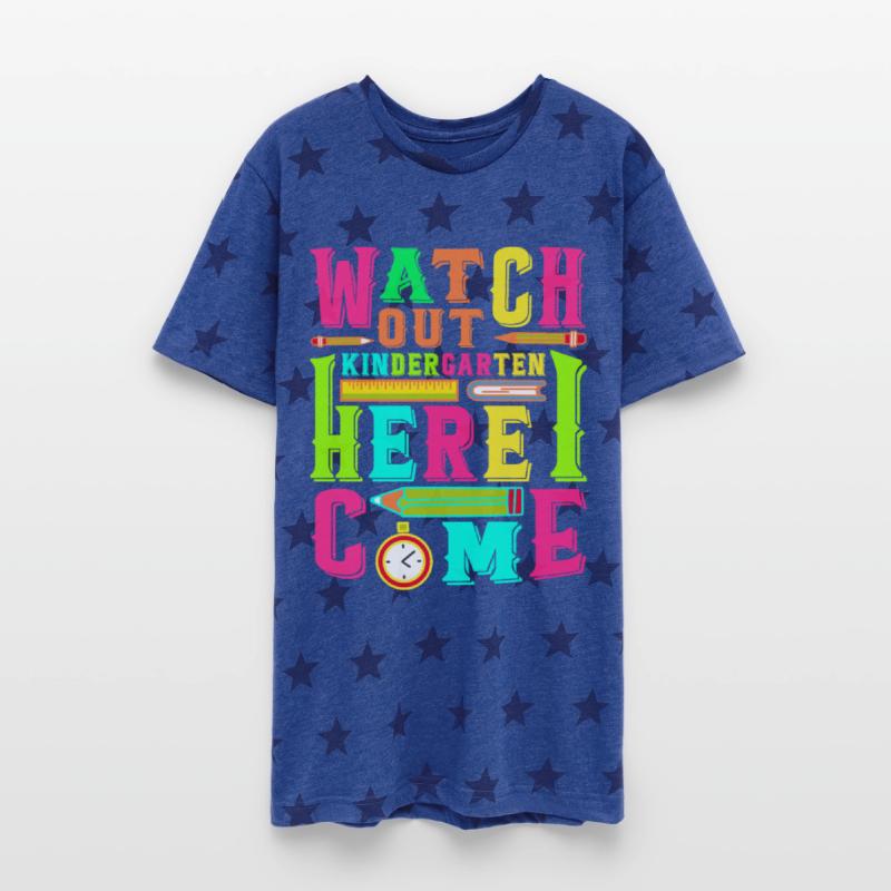 Back To School Watch Out Kindergarten Here I Come