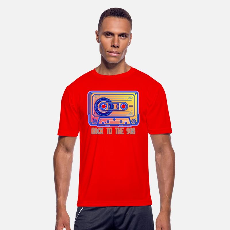 Back to the 90s Retro Cassette Tape T-shirt