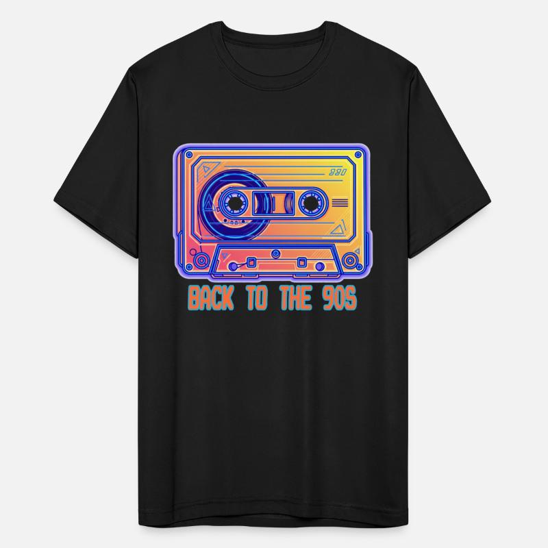 Back to the 90s Retro Cassette Tape T-shirt