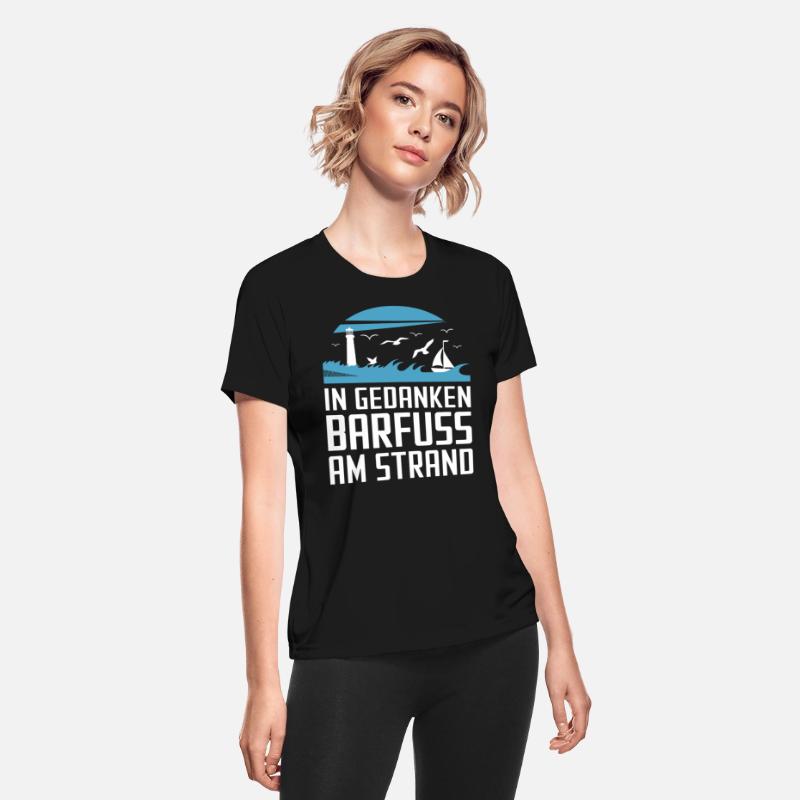 Baltic Sea Coast Barefoot On The Beach