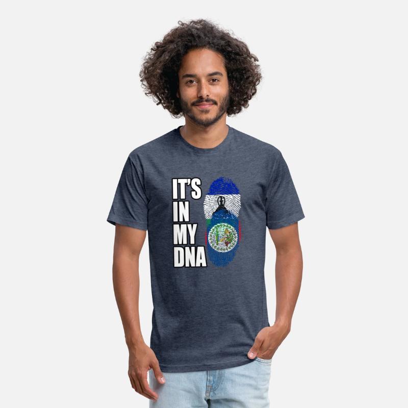 Basotho And Belizean Mix Heritage DNA Flag