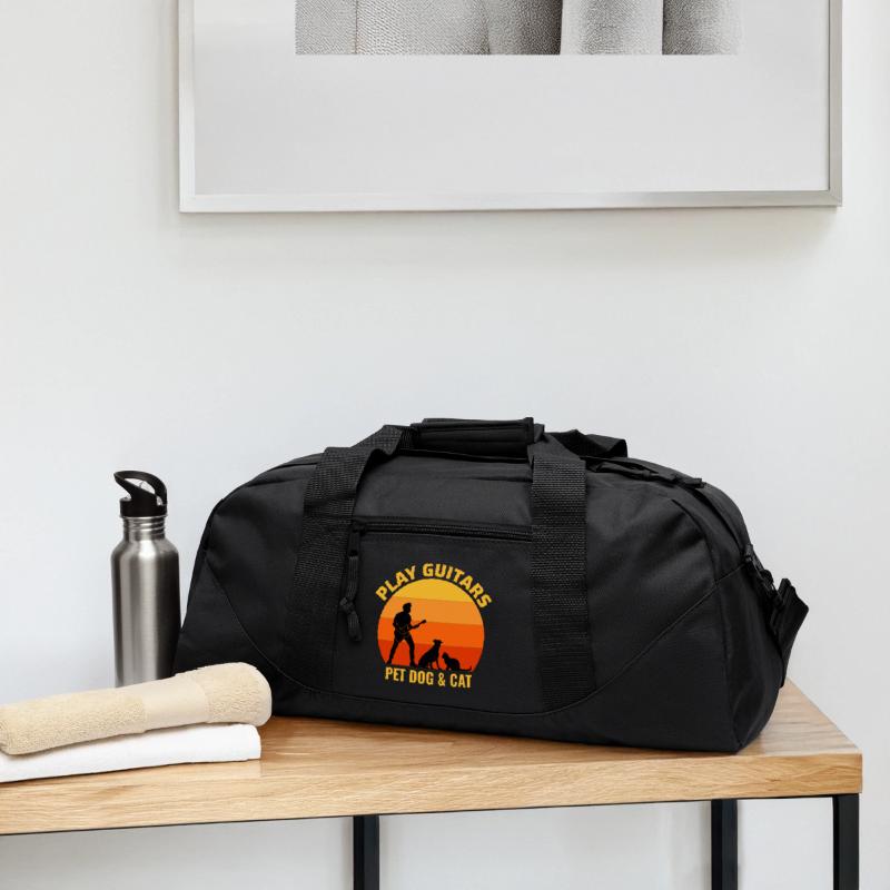 Bass Guitar Player Musician Bassist Cat Dog Animal