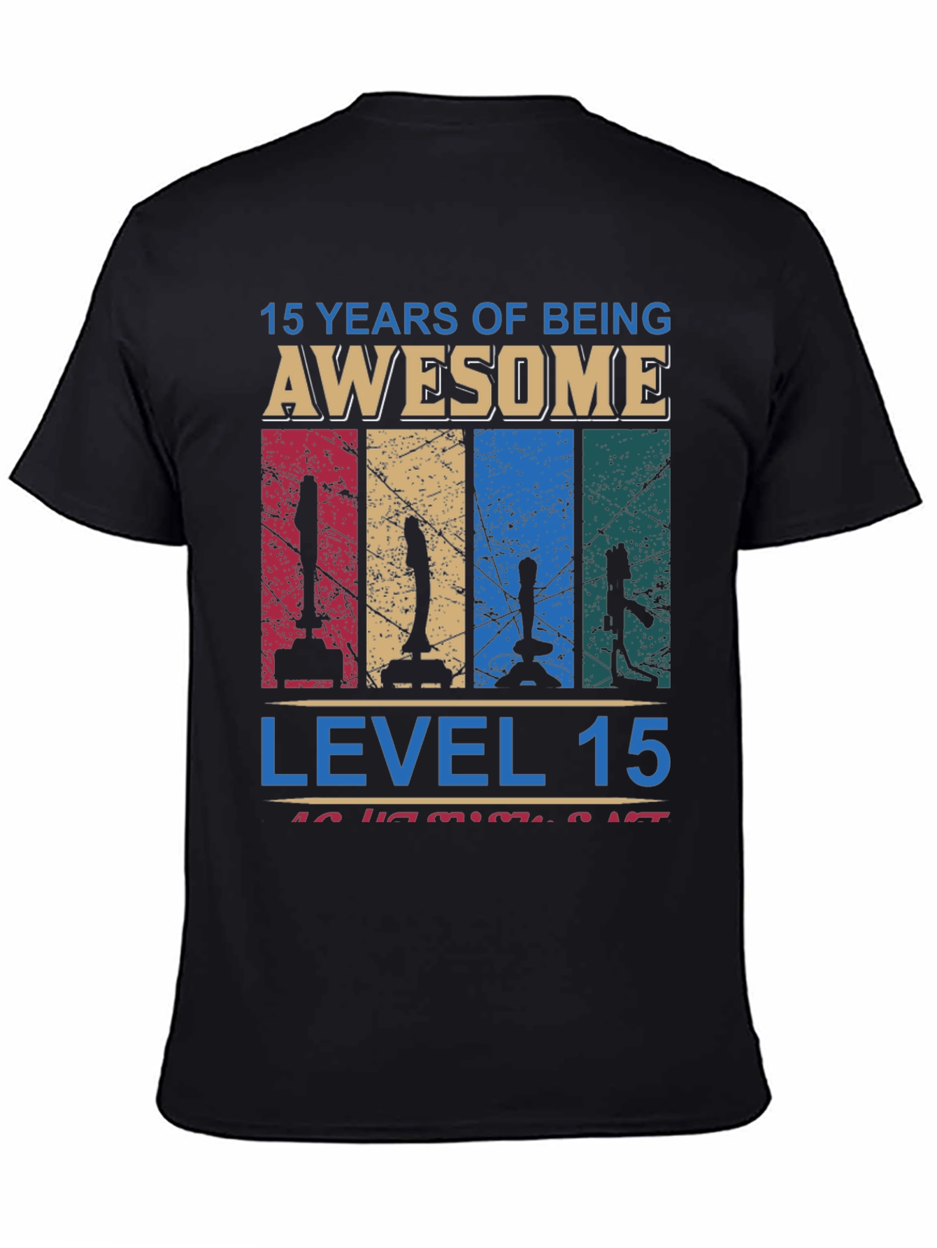 15 Years of Being Awesome Gamer T-Shirt