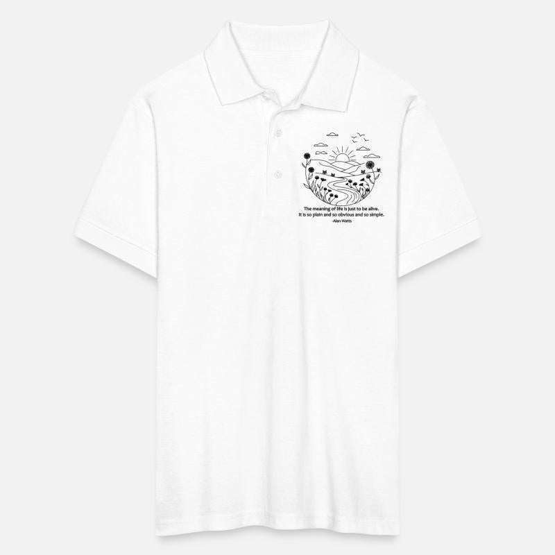 Be Alive Quote | Alan Watts Wisdom Philosophy Art