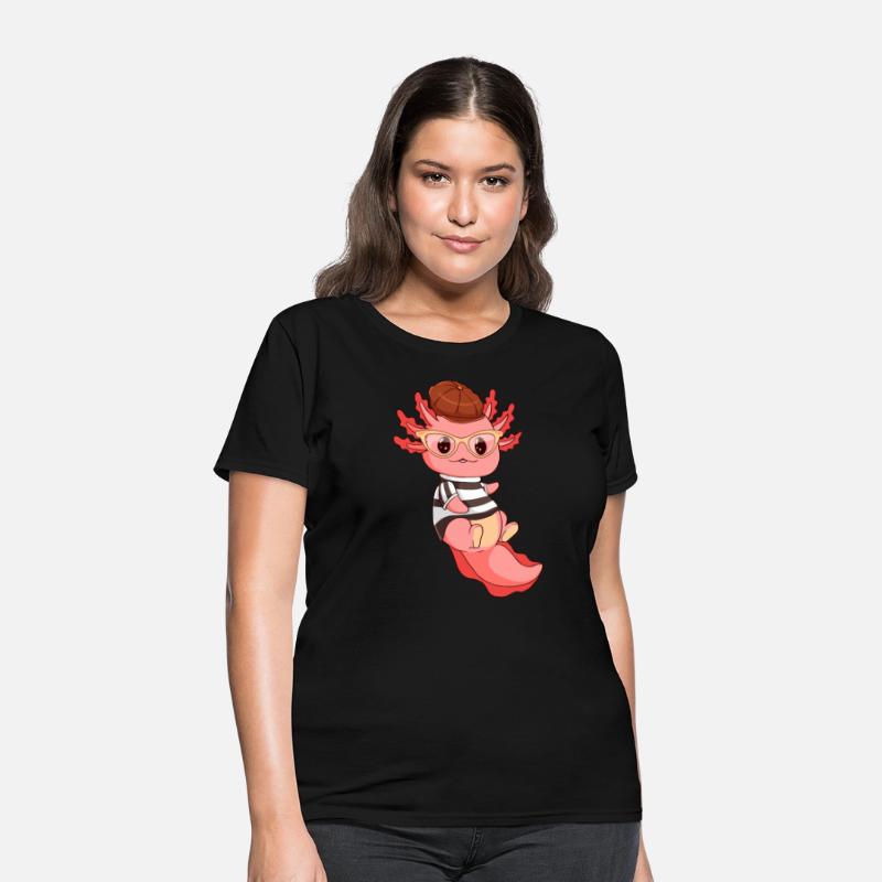 Beatnik Kawaii Axolotl Funny Mexican Salamander