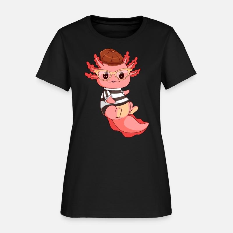 Beatnik Kawaii Axolotl Funny Mexican Salamander