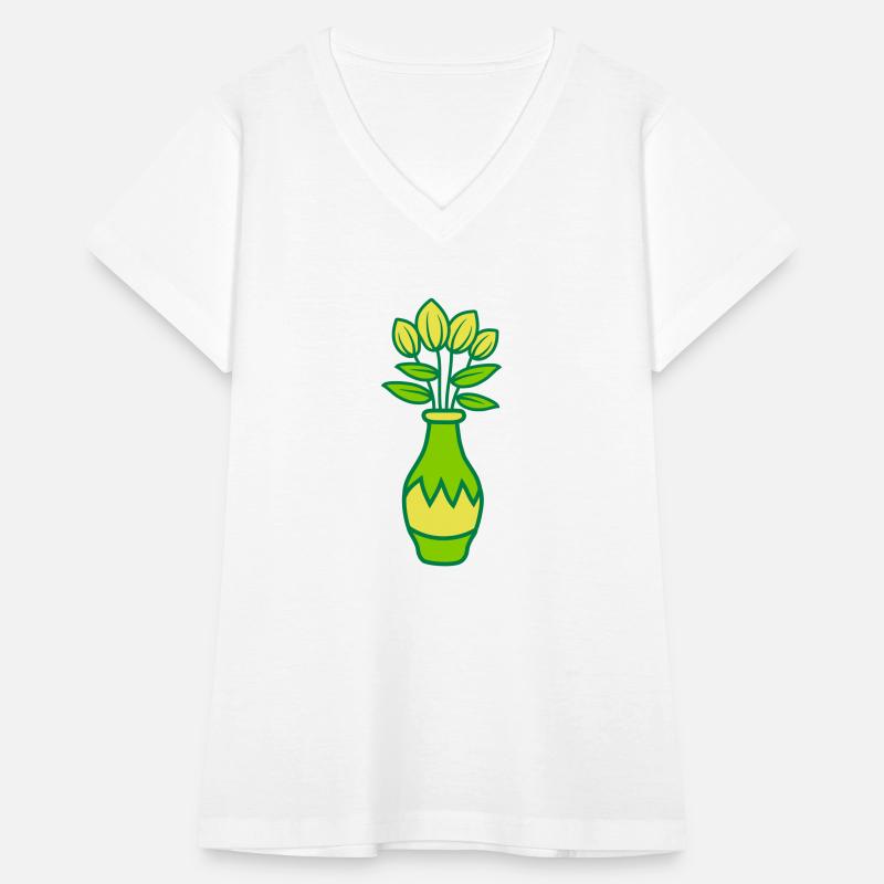 Beautiful tulips flower vase